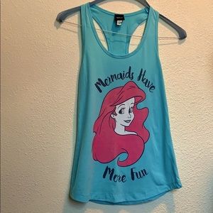 The Little Mermaid tank top